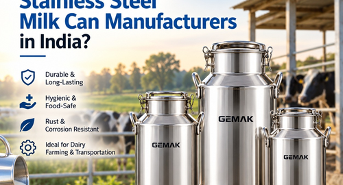 Stainless Steel Milk Can