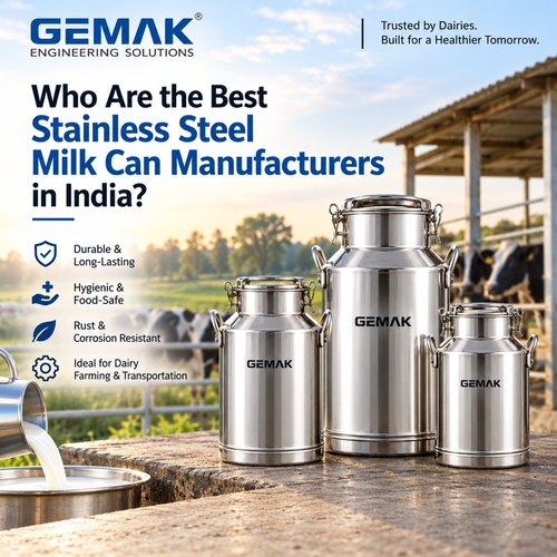 Stainless Steel Milk Can